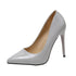 Elegant Plus Size Stiletto Pumps for Women - Pointed Toe Party Shoes